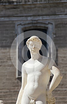 Statue from the fontana della vergogna, palermo