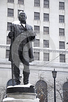 Statue of Founder of Cleveland photo