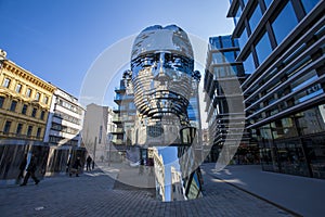 Statue of Franz Kafka