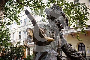 Statue of Franz Liszt in Budapest, Hungary