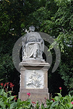 Statue of Franz Schubert