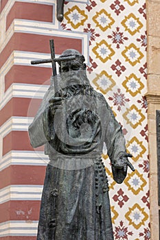 statue of Fray Diego Jose de Cadiz photo