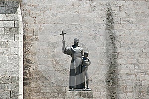 Statue Of Fray Junipero Serra - Havana - Cuba