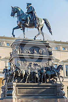 Statue of Frederick II (the Great) in Berlin photo