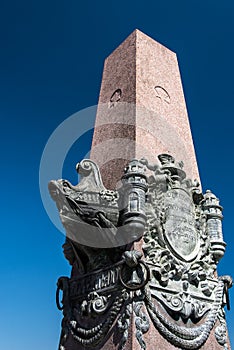 Statue in front of the MAS museum, Antwerp, Belgium