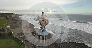 Statue of Gajah Mina on Pererenan Beach