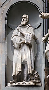 Statue of Galileo Galilei in Florence