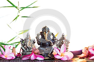 Statue of Ganesha Indian Hinduism God of wisdom and prosperity a