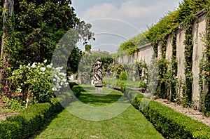 Statue garden Villa Pisani, Stra, Veneto, Italy photo