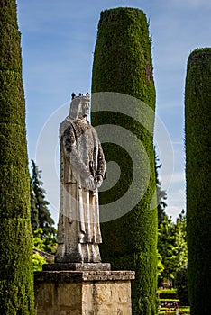 Statue from The Gardens of the Alcazar in Cordoba