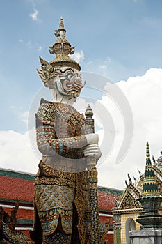 Statue of Garuda at Royal Palace in Bangkok, Thailand