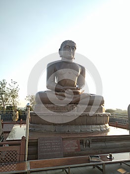 Statue of Gautam buddha meditation