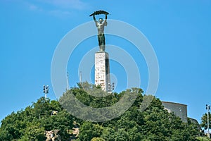 Statue on Gellert Mountain