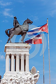 Statue of General Maximo Gomez, Havana, Cuba photo