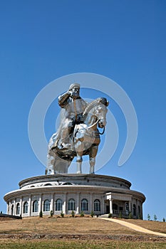 Statue of Genghis Khan photo