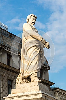 Statue of George Lazar in Bucharest