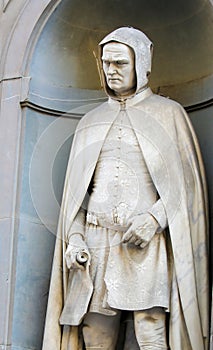 Statue of Giotto in Florence