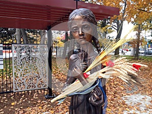 Holodomor Memorial Statue in Toronto