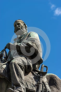 Statue of Giuseppe Garibaldi - Verona Italy