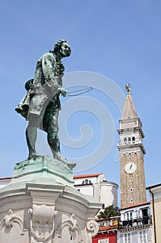 Statue of Giuseppe Tartini