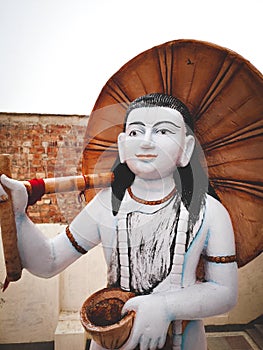 Statue of god religious concept