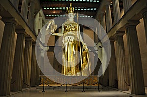 Statue of Goddess Athena