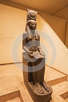 Statue of the goddess Hathor