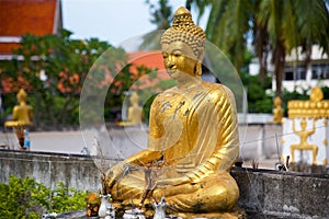 Statue of the golden Buddha