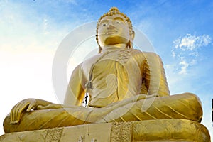The statue of the Golden Buddha