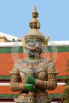 Statue at the Grand Palace, Bangkok