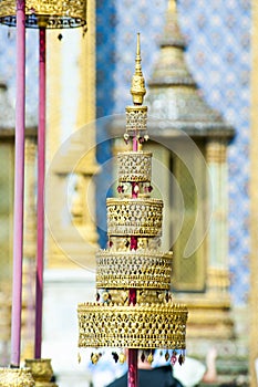 A statue at the Grand Palace, Bangkok