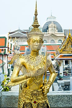 A statue at the Grand Palace, Bangkok