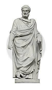 Statue of great ancient Greek philosopher Plato photo
