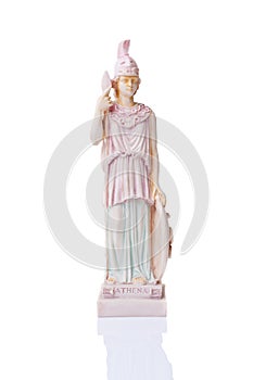 Statue of a greek goddess Athena