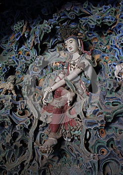 The statue of Guanyin Bodhisattva
