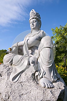 Statue of Guanyin buddha