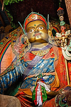 Statue of Guru Padmasambhava, Ladakh, India