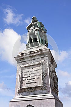 Statue in The Hague of â€œWillem den Eersteâ€, founder of the Netherlands