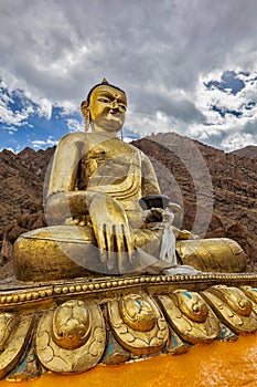 Statue in Hemis Gompa