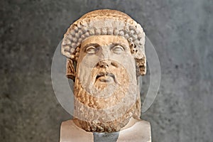 Statue of Hermes from hermaic stele.