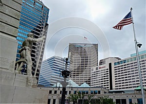 Reaching Toward Monument Square