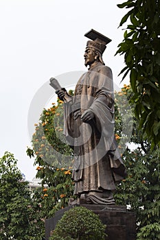 Statue of Ho Chi Min in Hanoi