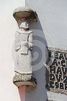 Statu Vun helleg Fassad Vun haus (Frankräich) 