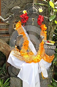 Statue of holy Hindu God Ganesha, Bali, Indonesia