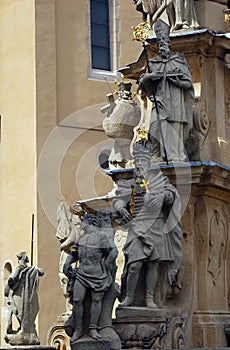 Statue of the Holy Trinity, Veszprem, Hungary