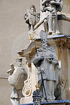Statue of the Holy Trinity, Veszprem, Hungary