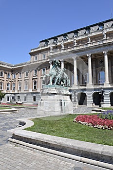 Statue of horseherd, Budapest.