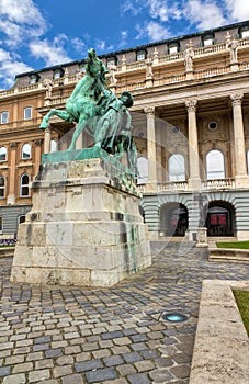 Statue of the Hortobagy horseherd, Budapest