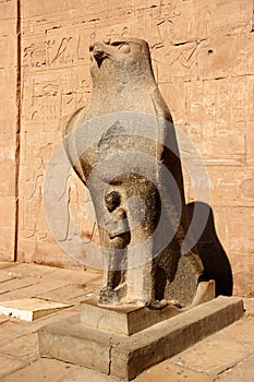 Statue of Horus, Edfu Temple, Egypt