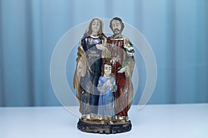 Statue of the image of holy family - Holy Trinity